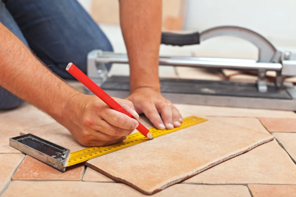 Skills At Work London - get a quote - home renovations - laying ceramic tile